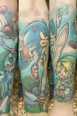 Sonic Tattoo