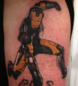 Iron Man Tattoo